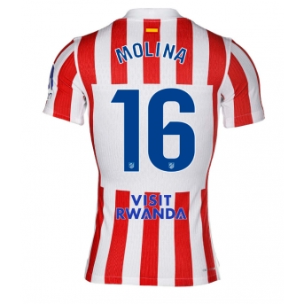 Billige Fotballdrakt Atletico Madrid Nahuel Molina #16 Replika Hjemmedrakt 2025-26 Kortermet